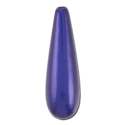 30mm Tear Drop Royal Blue Miracle Bead - Goody Beads