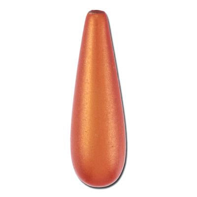 30mm Tear Drop Orange Miracle Bead - Goody Beads