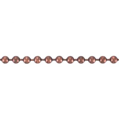 3.2mm Antique Copper Ball Chain - Goody Beads