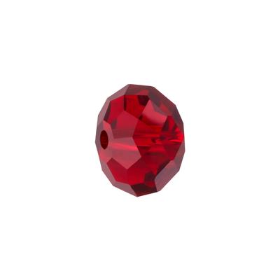 6mm Garnet Rondelle Chinese Crystal Beads - Goody Beads