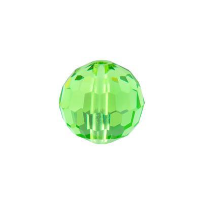 6mm Peridot Round 96-Facet Chinese Crystal Beads - Goody Beads