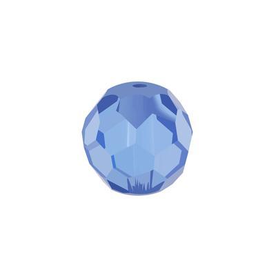 6mm Light Sapphire Round 32-Facet Chinese Crystal Glass Beads - Goody Beads