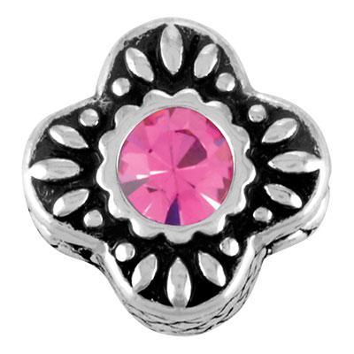 Rose Stones Curio Slider Charm - Goody Beads