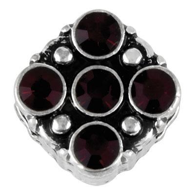 Siam Stones Novella Slider Charm - Goody Beads