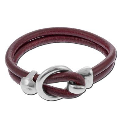 Round Antique Silver Clasp for 5mm ROUND Leather - Goody Beads