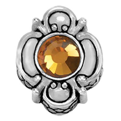 Topaz Stone Lyndhurst Slider Charm - Goody Beads