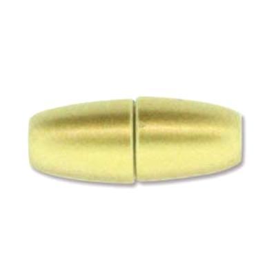 22mm Gold Matte Acrylic Magnetic Clasp - Goody Beads