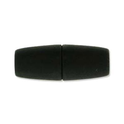 26mm Black Matte Acrylic Magnetic Clasp - Goody Beads