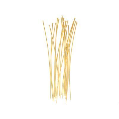 1.5 Inch Gold Plated 22 Gauge Headpins - Goody Beads