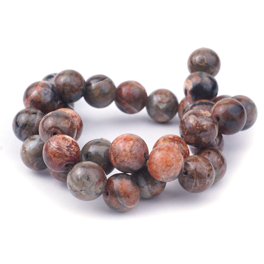 Ancient Cellar Black Agate 12mm Round - Limited Editions - Goody Beads