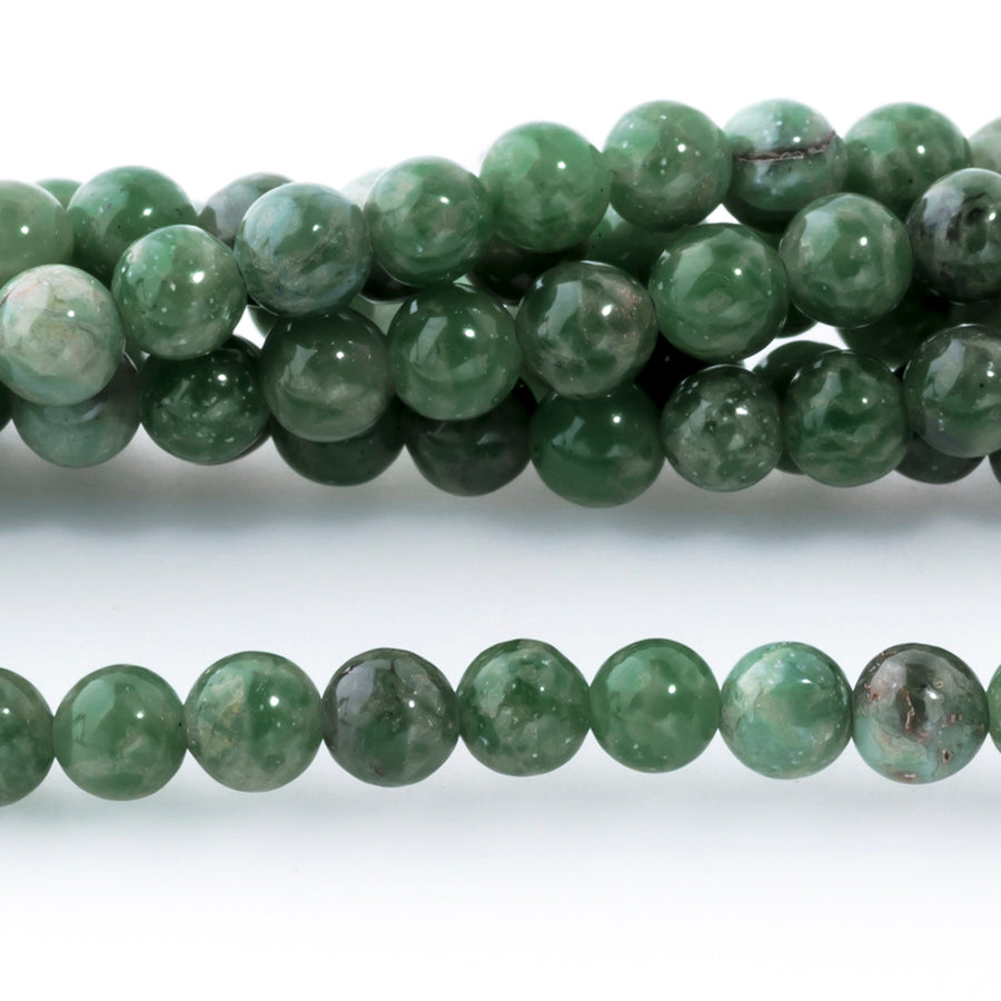 West African Jade 4mm Round A Grade - 15-16 Inch