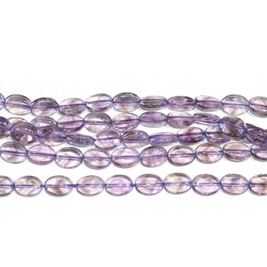 Amethyst 10x14mm Oval 15-16 Inch