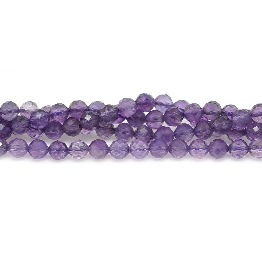 Amethyst A 4mm Round - 15-16 Inch