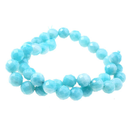 Amazonite (AAA) 10mm Faceted Round 15-16 Inch