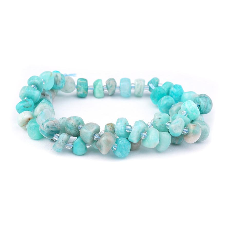 Amazonite 5x8mm Chip - 15-16 Inch