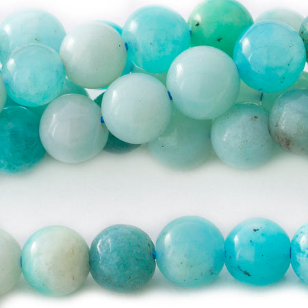 Amazonite 6mm Round 8-Inch - Goody Beads