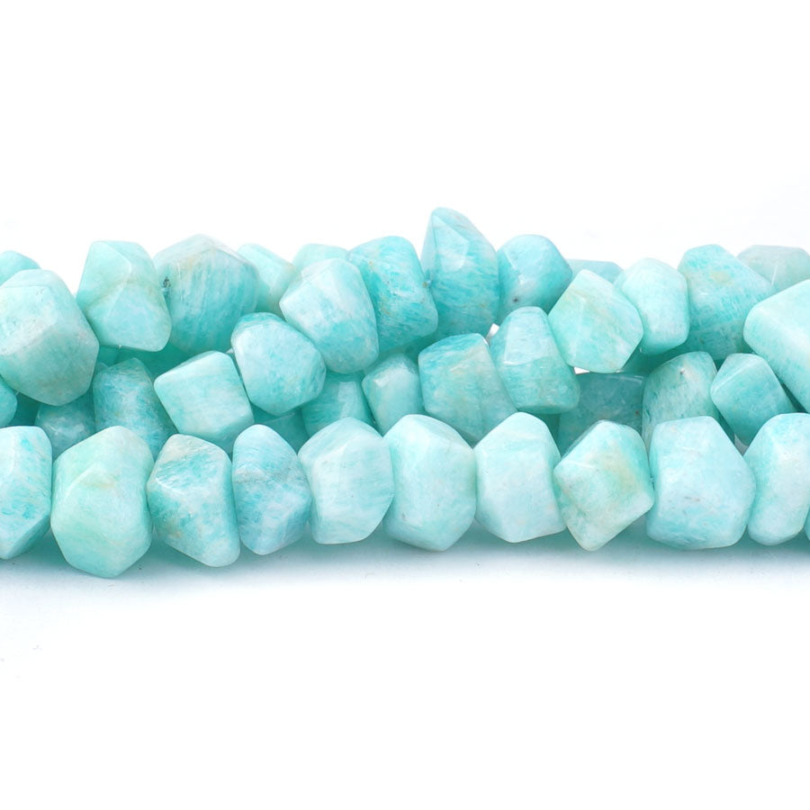 Amazonite 8x10-10x12mm Freeform Cut - 15-16 Inch - Goody Beads