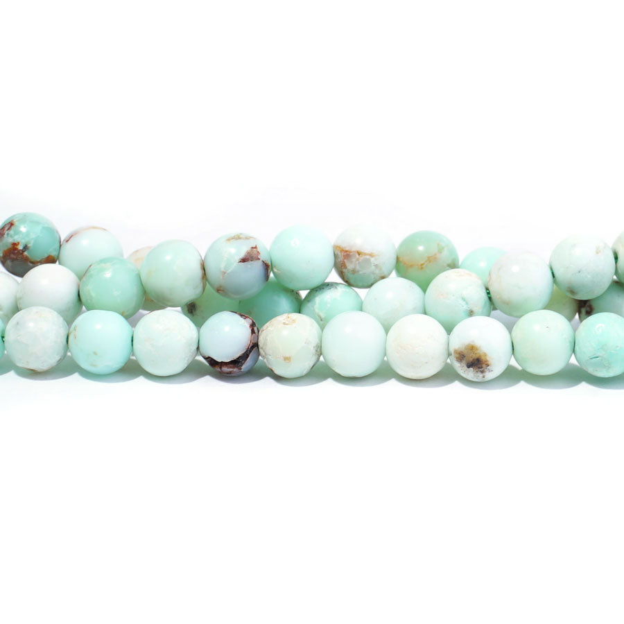 Australian Green Opal Light Green 6mm Round - 15-16 Inch - Goody Beads