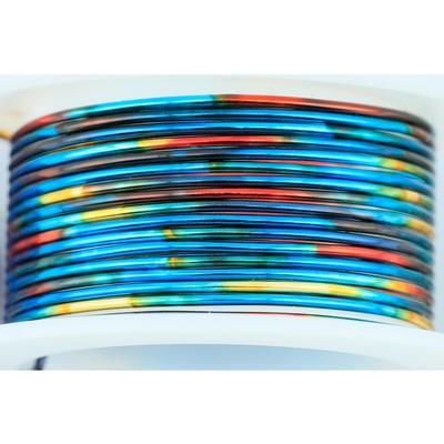 18 Gauge MultiColor Blue/Red/Gold Artistic Wire