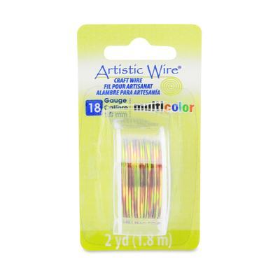 18 Gauge MultiColor Brown/Green/Gold Artistic Wire