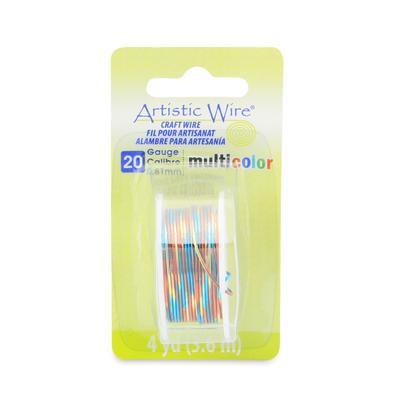 20 Gauge MultiColor Blue/Red/Gold Artistic Wire