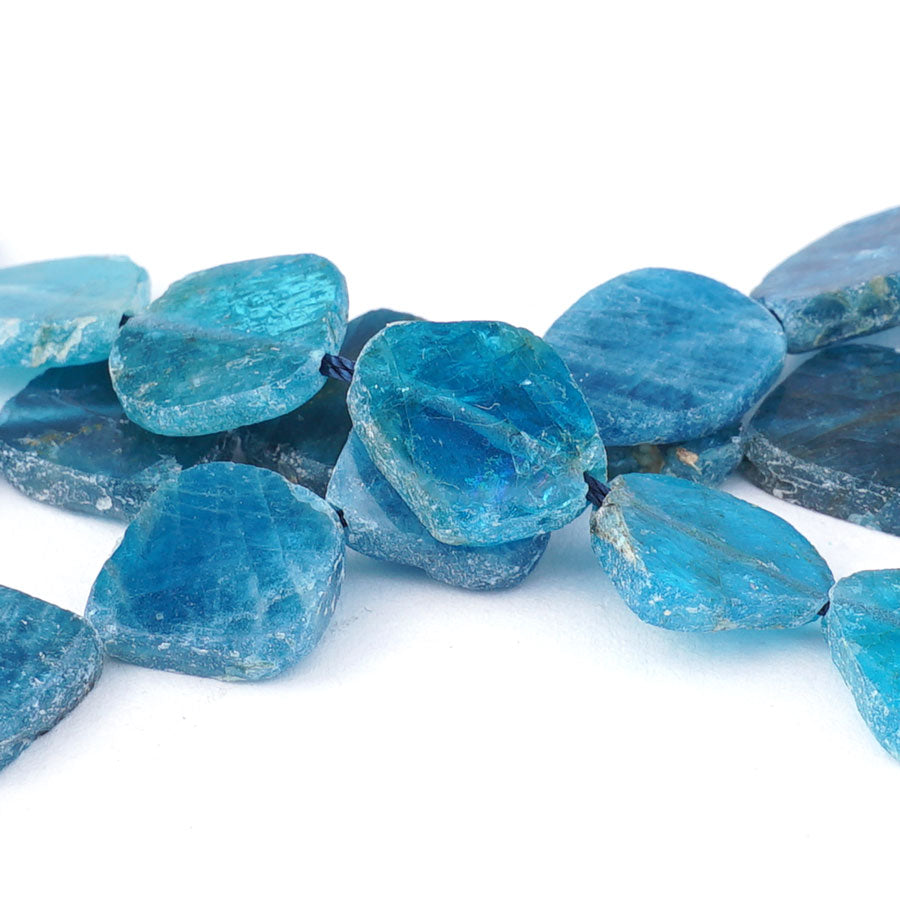 Blue Apatite 8-12mm Slice - Limited Editions - Goody Beads