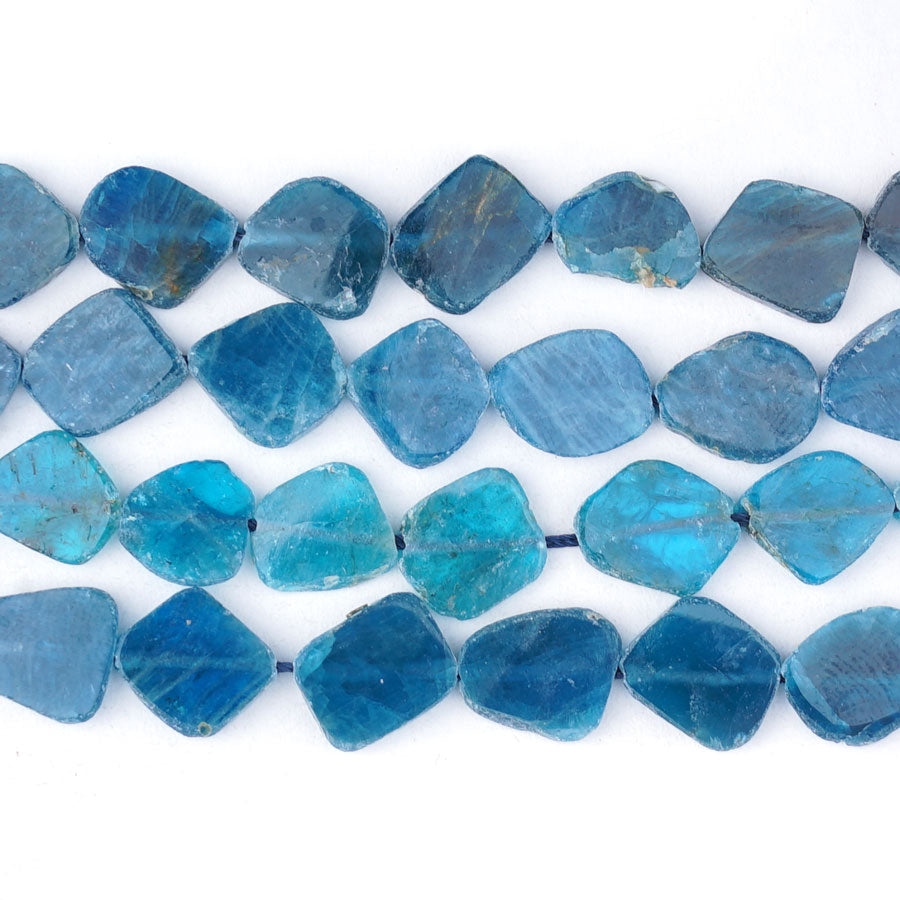 Blue Apatite 8-12mm Slice - Limited Editions - Goody Beads