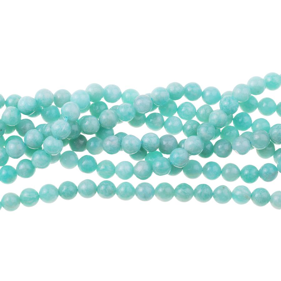 Brazilian Amazonite AAA Grade 6mm Round 15-16 Inch