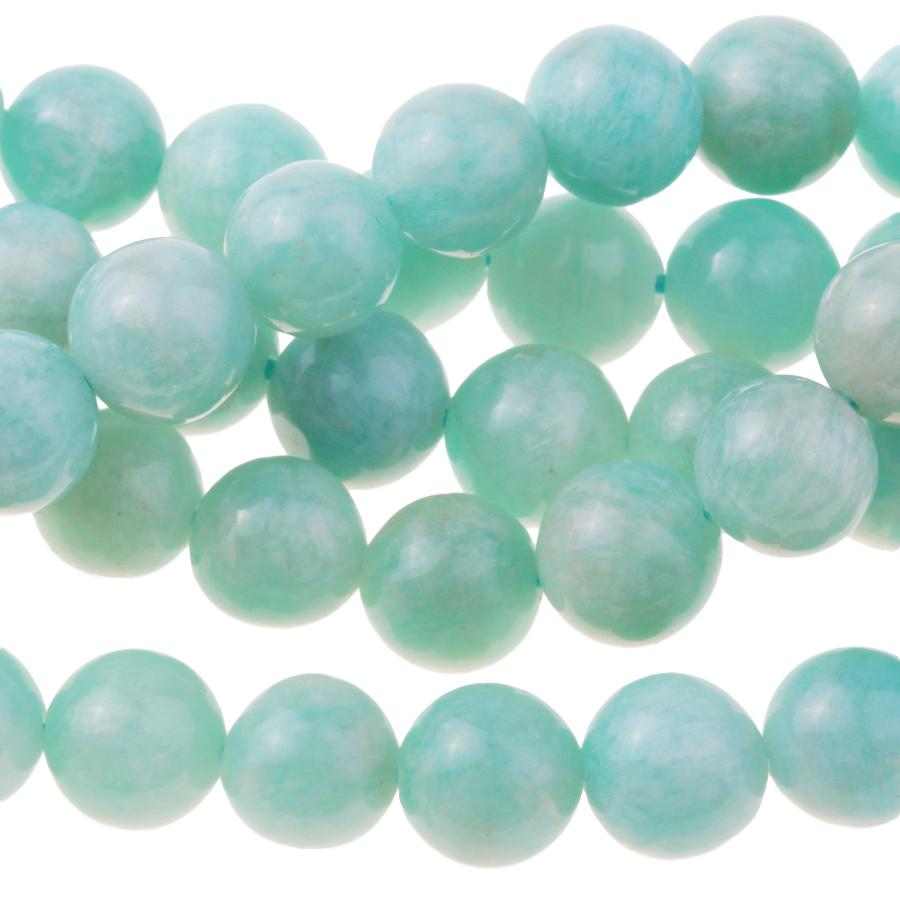 Brazilian Amazonite AAA Grade 8mm Round 15-16 Inch