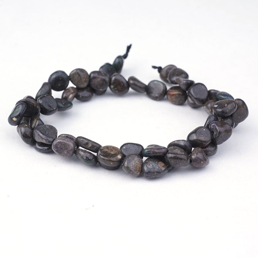 Black Opal 6-8X8-10 Pebble - 15-16 Inch - Goody Beads