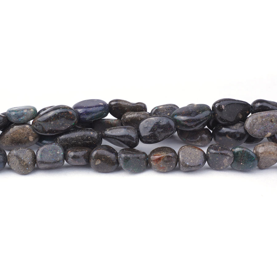 Black Opal 6-8X8-10 Pebble - 15-16 Inch - Goody Beads