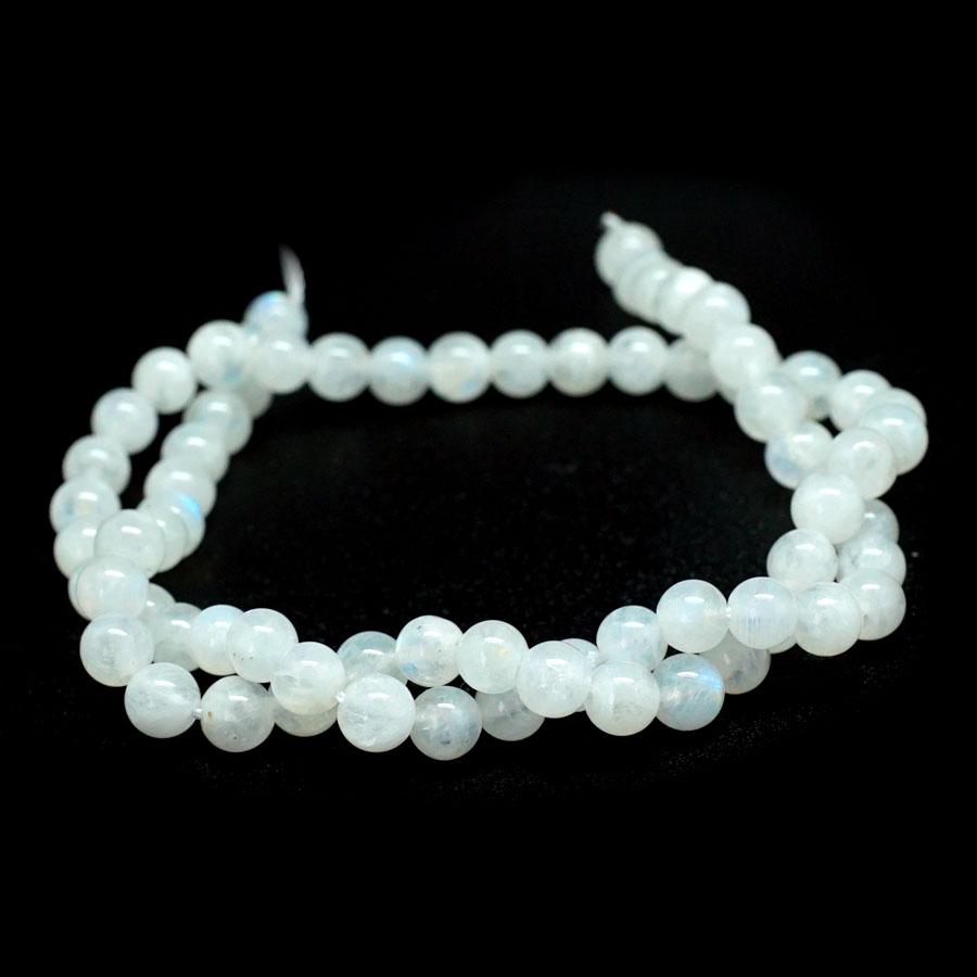 Blue Moonstone AA 6mm Round - 15-16 Inch