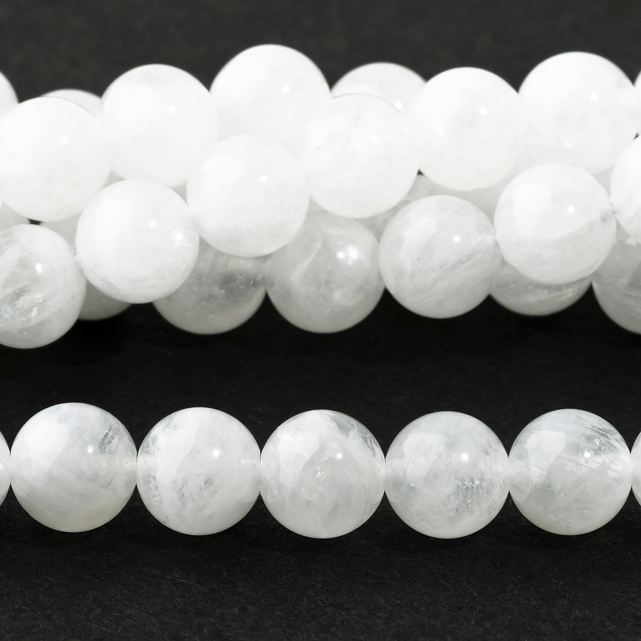 Blue Moonstone 6mm Rounds Beads - 15 inch strand