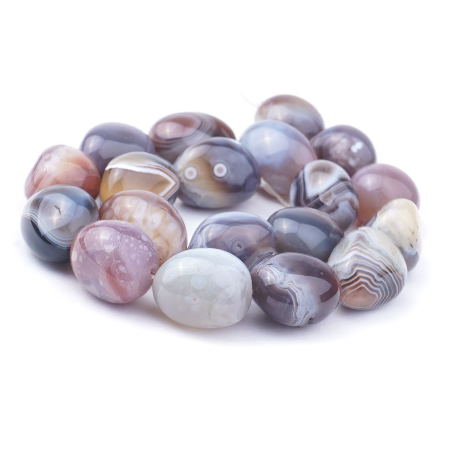 Botswana Agate 15-18X18-25mm Nugget - Limited Editions - Goody Beads