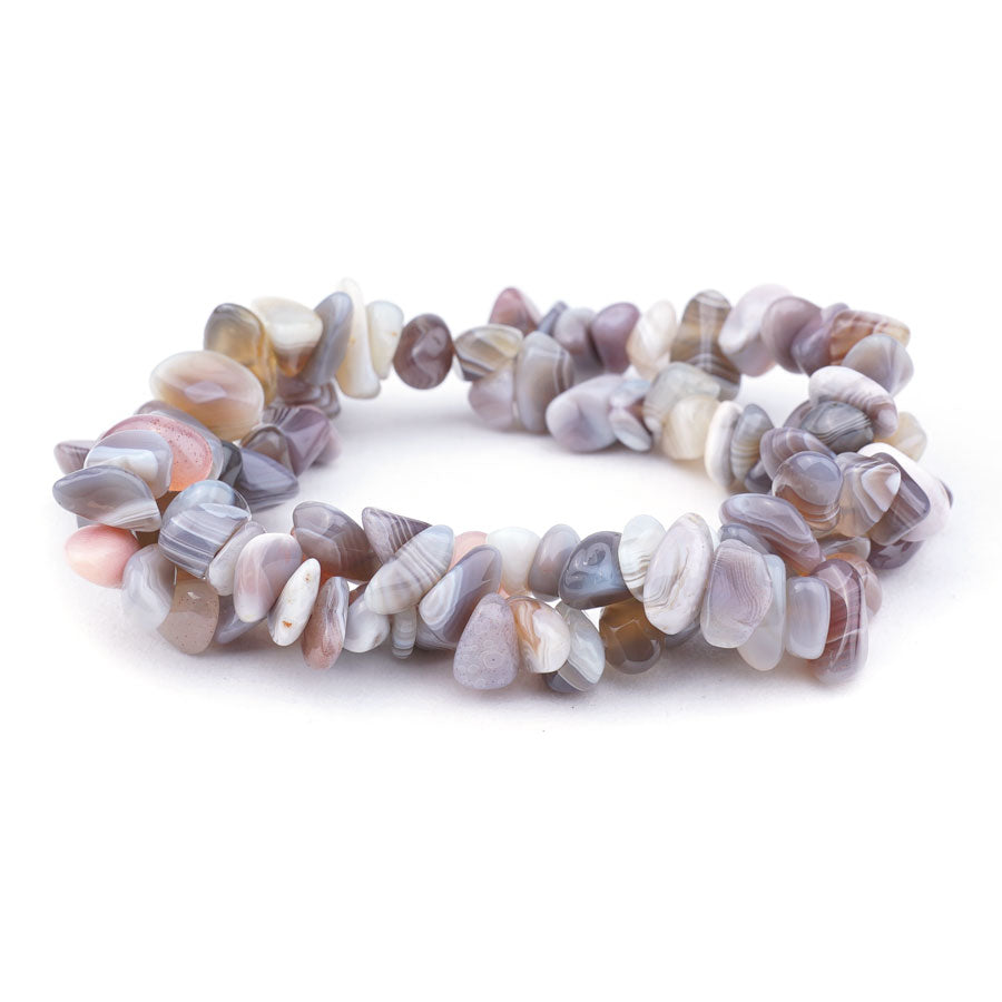 8-13mm Botswana Agate Natural Chips - Limited Editions - Goody Beads