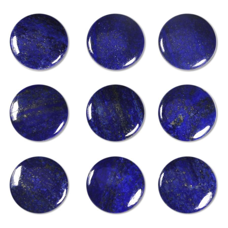 Lapis 25mm Coin Cabochon - Goody Beads