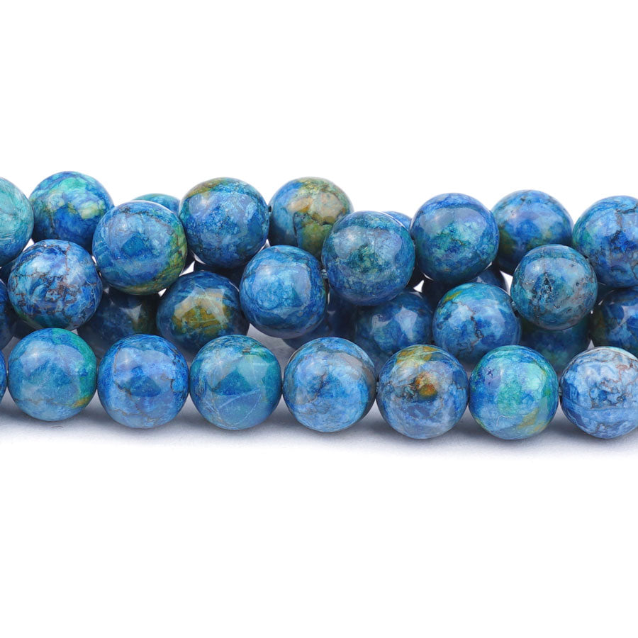 Calcite Crazy Lace 10mm Round Azurite - Limited Editions - Goody Beads