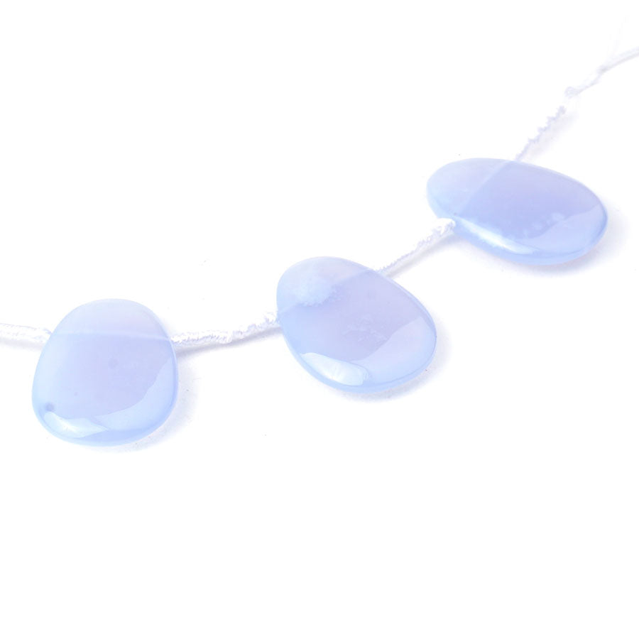 Blue Chalcedony 18x25mm Drop - Limited Editions - Goody Beads