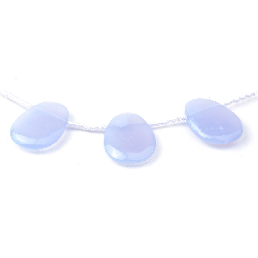 Blue Chalcedony 18x25mm Drop - Limited Editions - Goody Beads