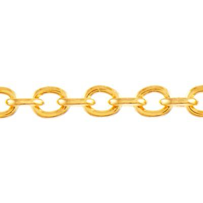 1.3mm Gold Plated Cable Chain - Goody Beads