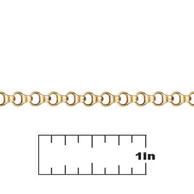 5.5mm Antique Brass Bicycle Chain - Goody Beads