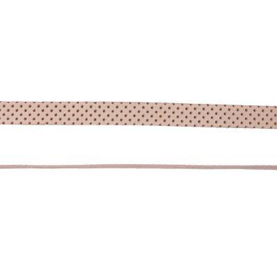 10mm Natural Perforated Leather - Goody Beads