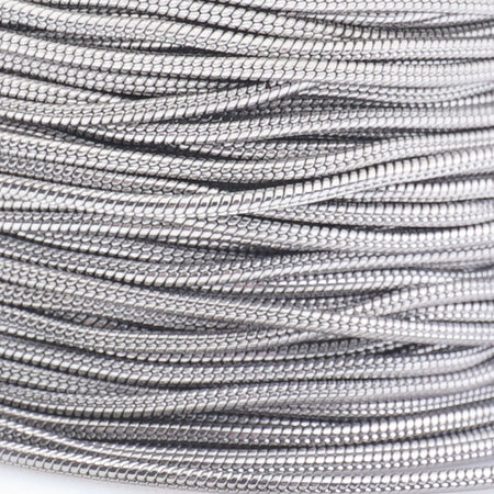 1.25mm Stainless Steel Snake Beading Chain - Goody Beads