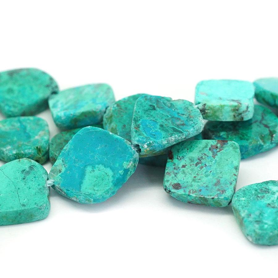 Chrysocolla 8-12mm Slice 8