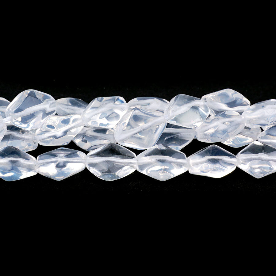 Crystal Quartz 6X8mm-10X12mm Faceted Freeform Oval - Limited Editions - Goody Beads
