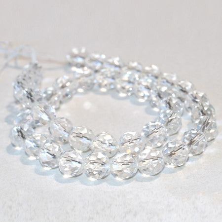 Crystal Quartz 6mm Round Faceted