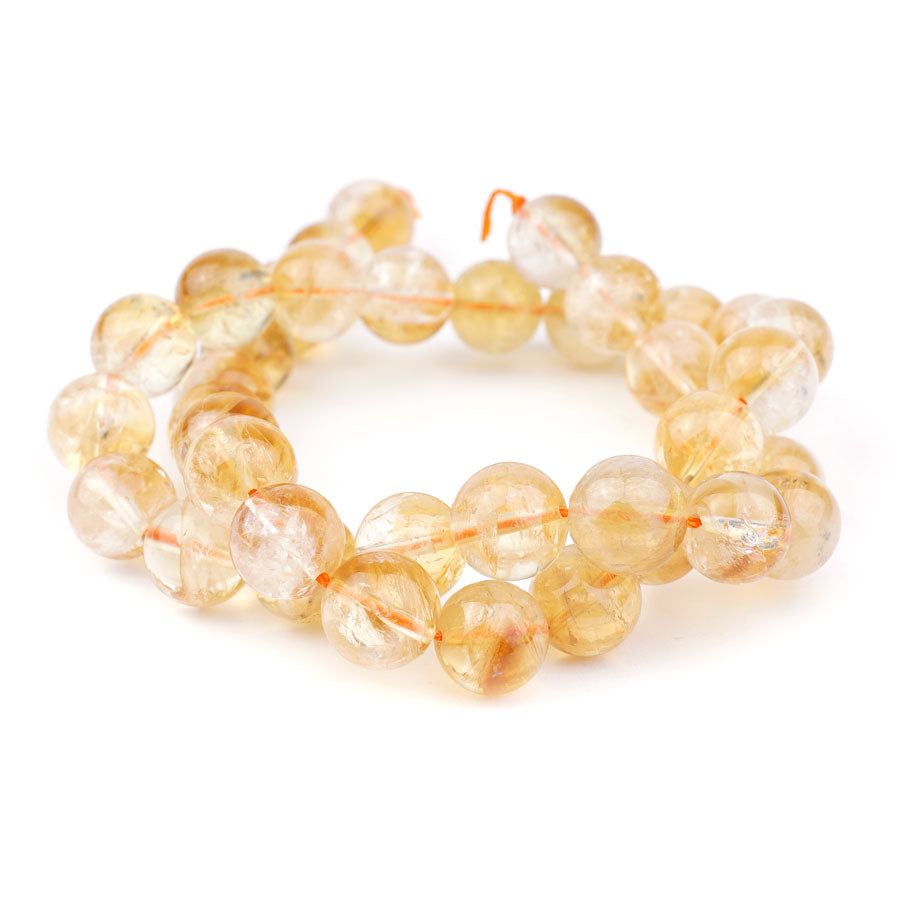 Citrine 10mm Round A Grade - Limited Editions - Goody Beads