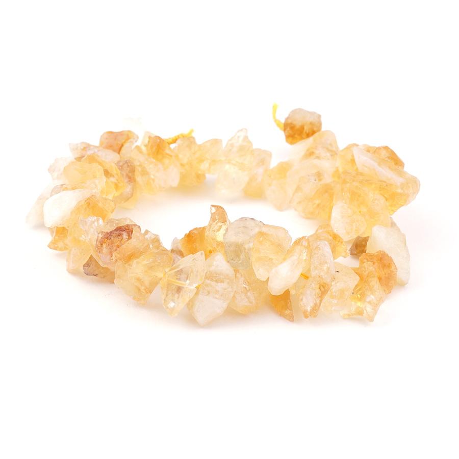 Citrine 5x12mm Nugget Rough - 15-16 Inch