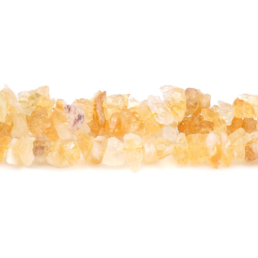 Citrine 5x12mm Nugget Rough - 15-16 Inch