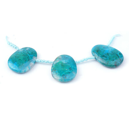 Chrysocolla 18x25mm Drop Blue - Limited Editions - Goody Beads